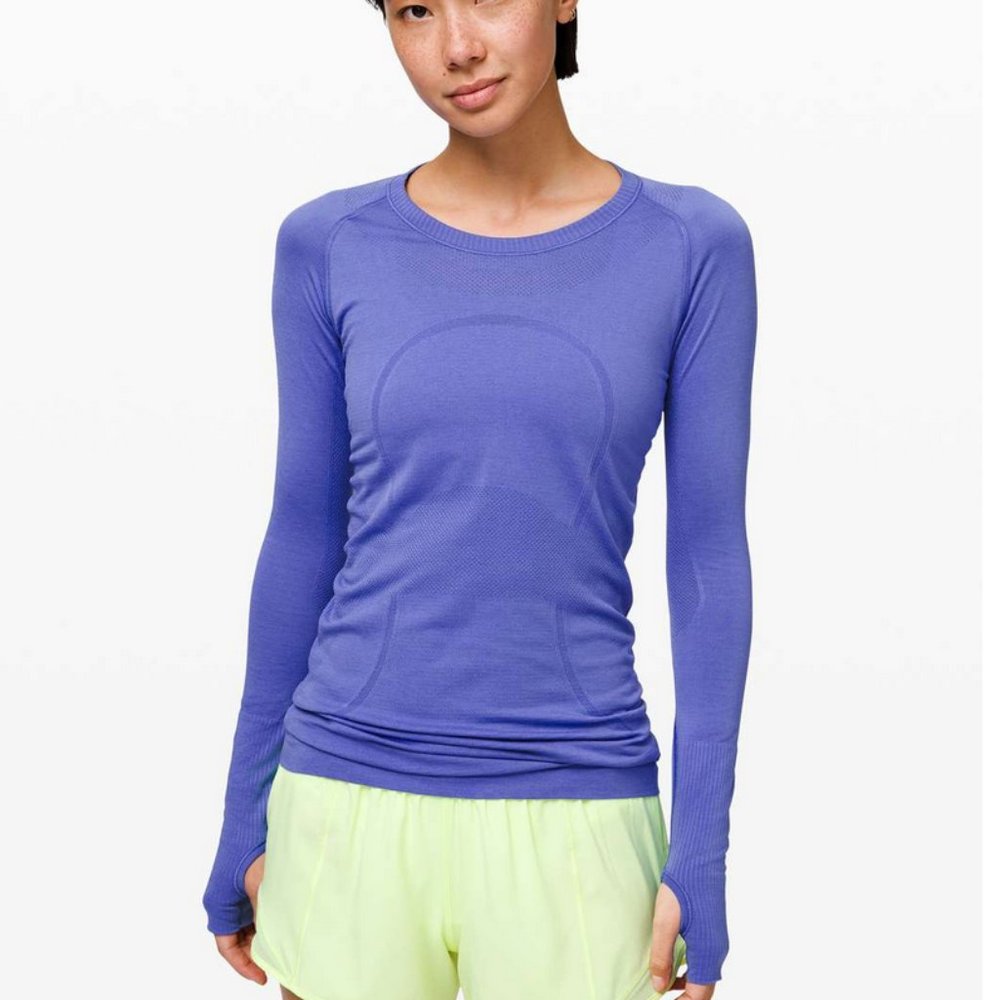 Lululemon Swiftly Long Sleeve Violet